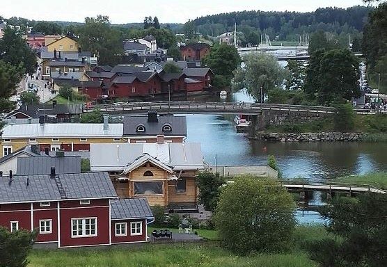 View from the city of Porvoo.